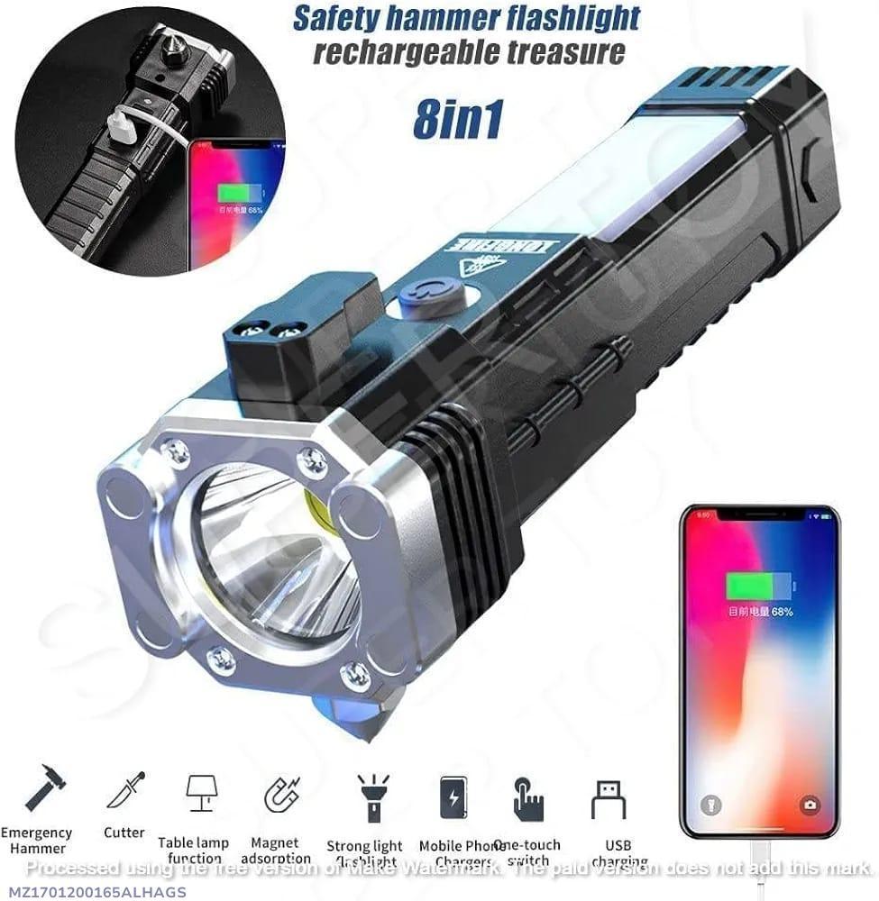 Safety Hammer flashlight