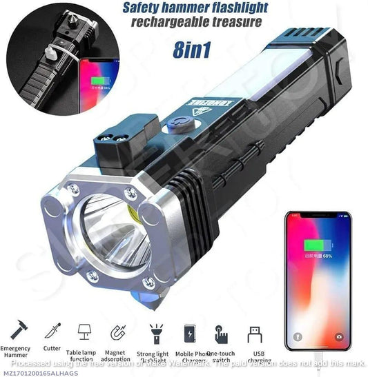 Safety Hammer flashlight